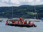 "Schiff Ahoi" Floßbau und Badespaß
