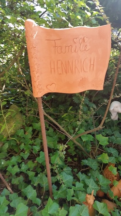 Töpfern III: Gartenfahnen / Vogeltränke / Leuchtturm/ Pilz