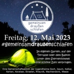 #gemeinsamdraussenschlafen
