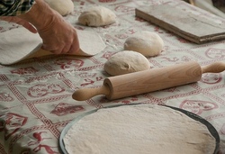 Pizza backen