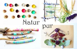Naturkunst und Recycling