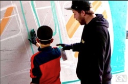 Wir verschönern Emmering - Graffitiprojekt