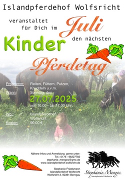Kinder- Pferdetag