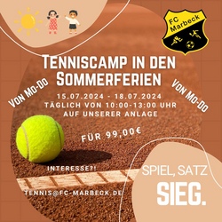Tennis Camp Sportpark FC Marbeck