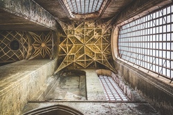 "Von oben ist der Blick wohl grenzenlos" -  Ausblick vom Kirchturm in die Hammeniederung und die erste Probe an der Orgel mit Ulrike