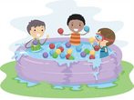 "Ab ins Wasser" - lustige Wasserspiele