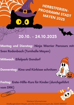 Herbstferienprogramm (ausgebucht) Herbstferienprogramm (ausgebucht)