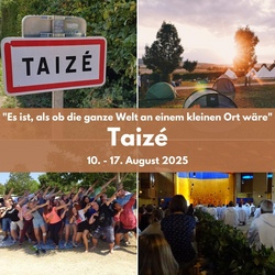 Jugendfahrt nach Taizé in Frankreich (ausgebucht)
