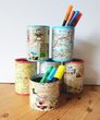 Stiftehalter mit Comicmotiven