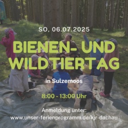 Bienen- und Wildtiertag mit Andi Wallner und Klaus Sperger