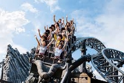 Achterbahnfahren im Phantasialand