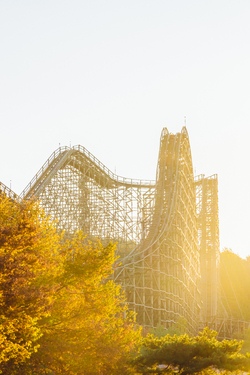 Stadtfahrt in den Heide-Park