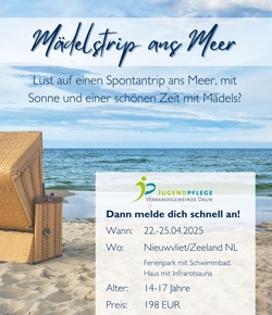 Mädelstrip ans Meer (ausgebucht)