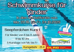 Seepferdchen-Kurs 1 Herbst