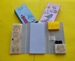 Mini-Schreibmappen selbst herstellen