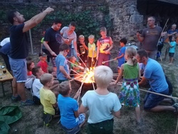 Zelten mit Papa oder Opa