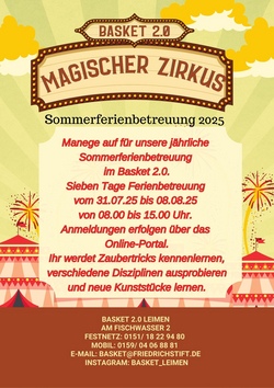 Basket 2.0 Sommerferienprogramm