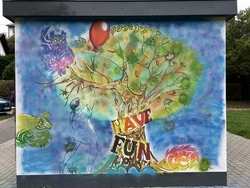Herbstferienprogramm - Graffiti- und Wandmalerei-Workshop