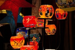 Herbstwindlichter gestalten