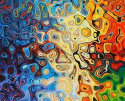 Kunstlabor: Experimente mit Farbe & Form