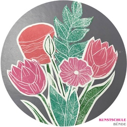 Wir drucken Blumen