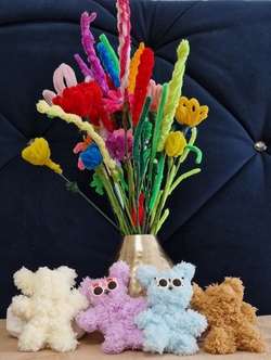 Blumenzauber & Teddymagie-Kreative-Workshop