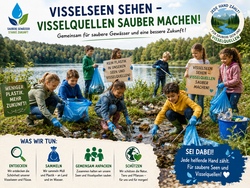Visselquelle und Visselseen sauber machen