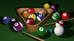 Spaß am Pool-Billard