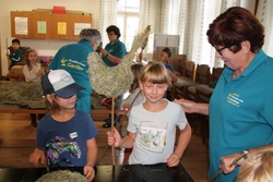 Basteln im Zaglauergarten
