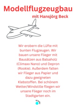 Flugzeugmodellbau