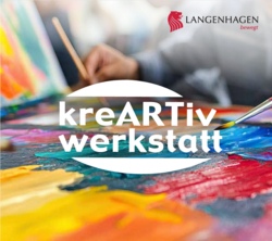 Wanduhr Werkstatt - Besuch im Malcafé