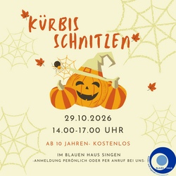 Kürbis schnitzen