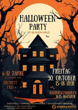 Halloweenparty im Blauen Haus
