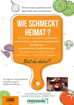 Wie schmeckt Heimat? – Kochen verbindet!