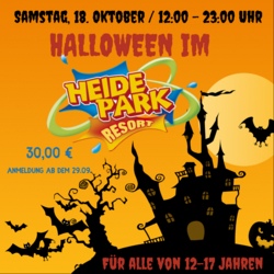 Halloween im Heidepark