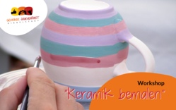 Keramik bemalen bei Lamas Keramikwerk