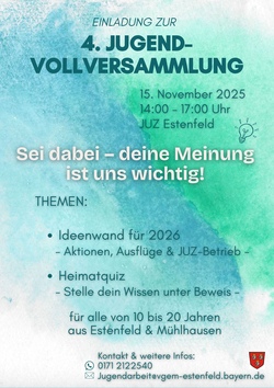 4. Jugendvollversammlung Estenfeld