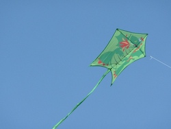 Drachen steigen lassen