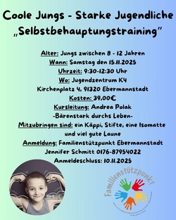 Coole Jungs - Starke Jugendliche "Selbstbehauptungstraining"