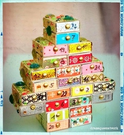 Adventskalender basteln