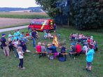 Nachtwanderung mit Lagerfeuer und Fackelzug