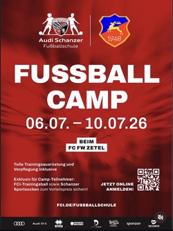 Fußballcamp der Audi Schanzer Fußballschule