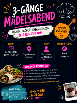 3-Gänge Mädelsabend