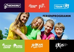 Abenteuer-Ferien-Tag: Erlebnis-Klettern, Soccer, Bubble Soccer, 3D Neonminigolf & Team-Up! – drei Stunden voller Action und Spaß!