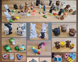 Wir bemalen Gipsfiguren