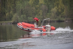 Fahrt mit dem Feuerwehrboot