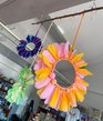 Blumenringe aus Krepp mit Sabine