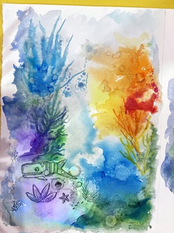 Aquarell-Workshop „Unterwasserwelt 2.0“ – Sommerferien