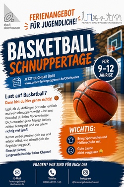 Basketball Schnuppertage