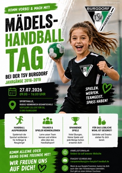Mädchen-Handballcamp der TSV Burgdorf